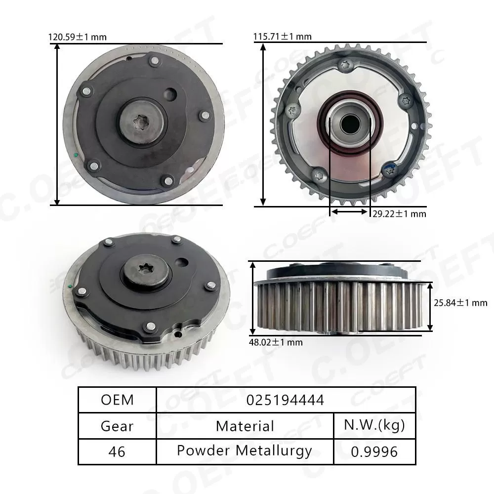 For Cadillac Camshaft Adjustment Unit 025194444 25194444