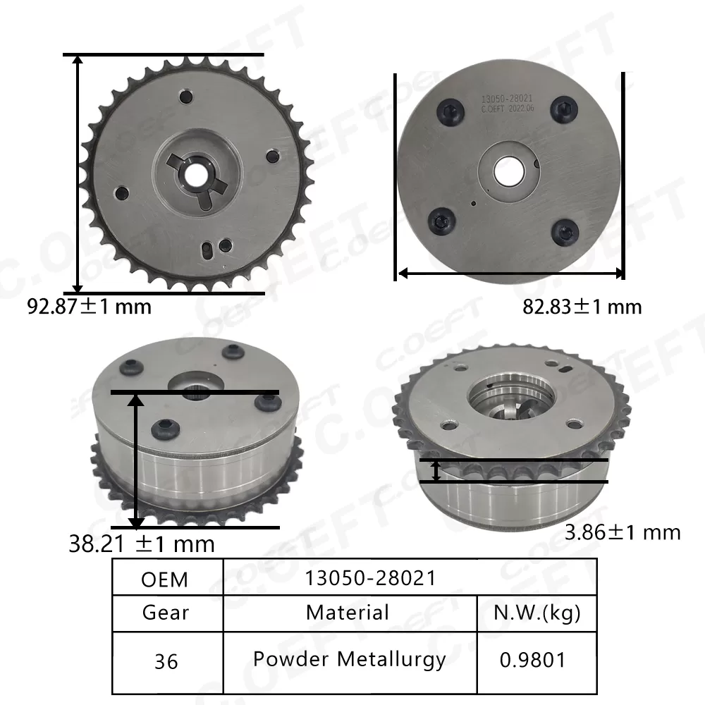 For Camry 1AZ 2AZ 2.0 2.4 VVT Timing Gear 13050-28021