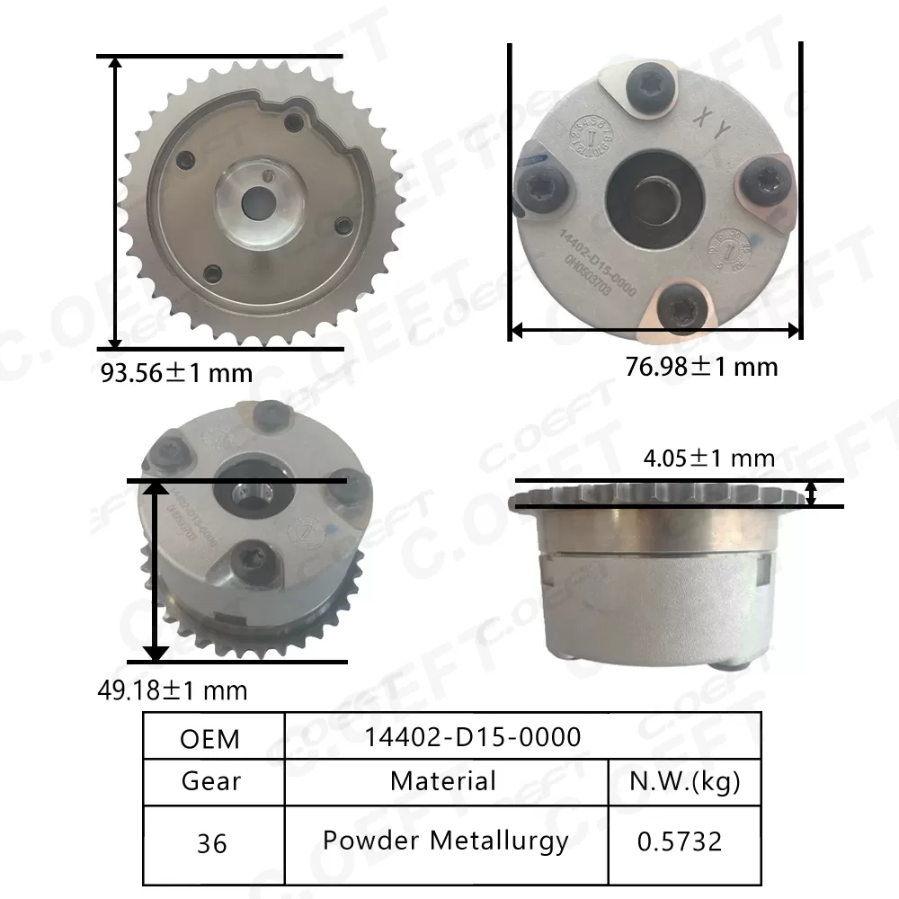 For Jinbei Camshaft Adjustment Unit 14402-D15-0000