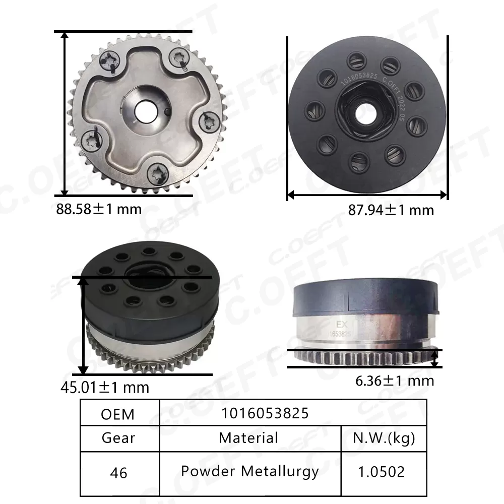 For Geely Bo Rui 4G18 New Auto Parts Engine Camshaft Pulley Camshaft Position Actuator 1016053825
