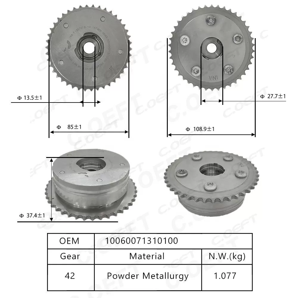 For Trumpchi Timing Camshaft Sprocket 10060071310100