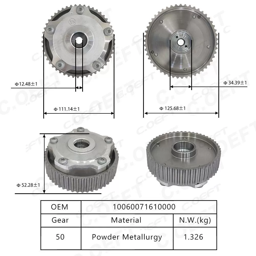 For Trumpchi 1.6 Camshaft adjuster 10060071610000