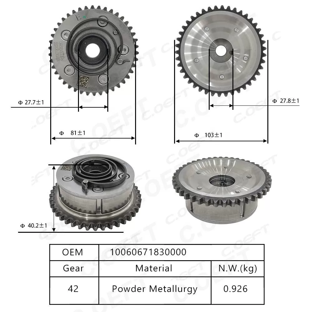 For Trumpchi 2.0 Camshaft Sprocket 10060671830000