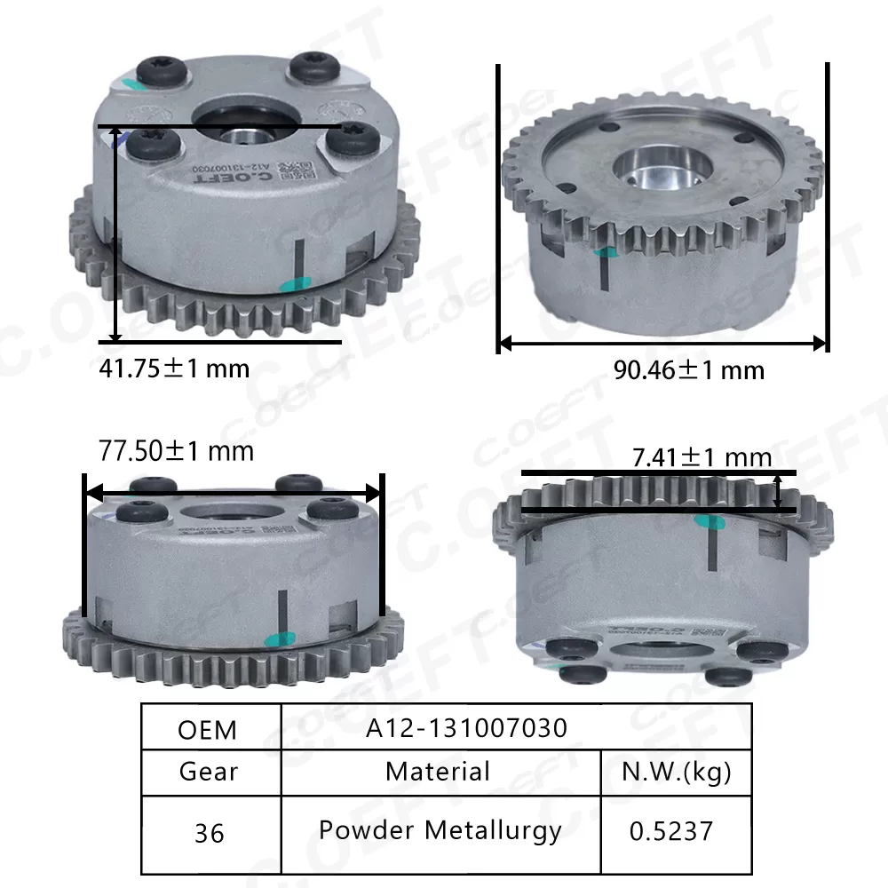 For Beiqi Prestige A12 Camshaft Adjuster A12-131007030