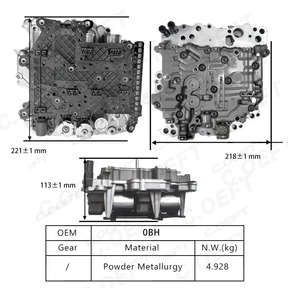 For Volkswagen Transmission valve body assembly 0BH