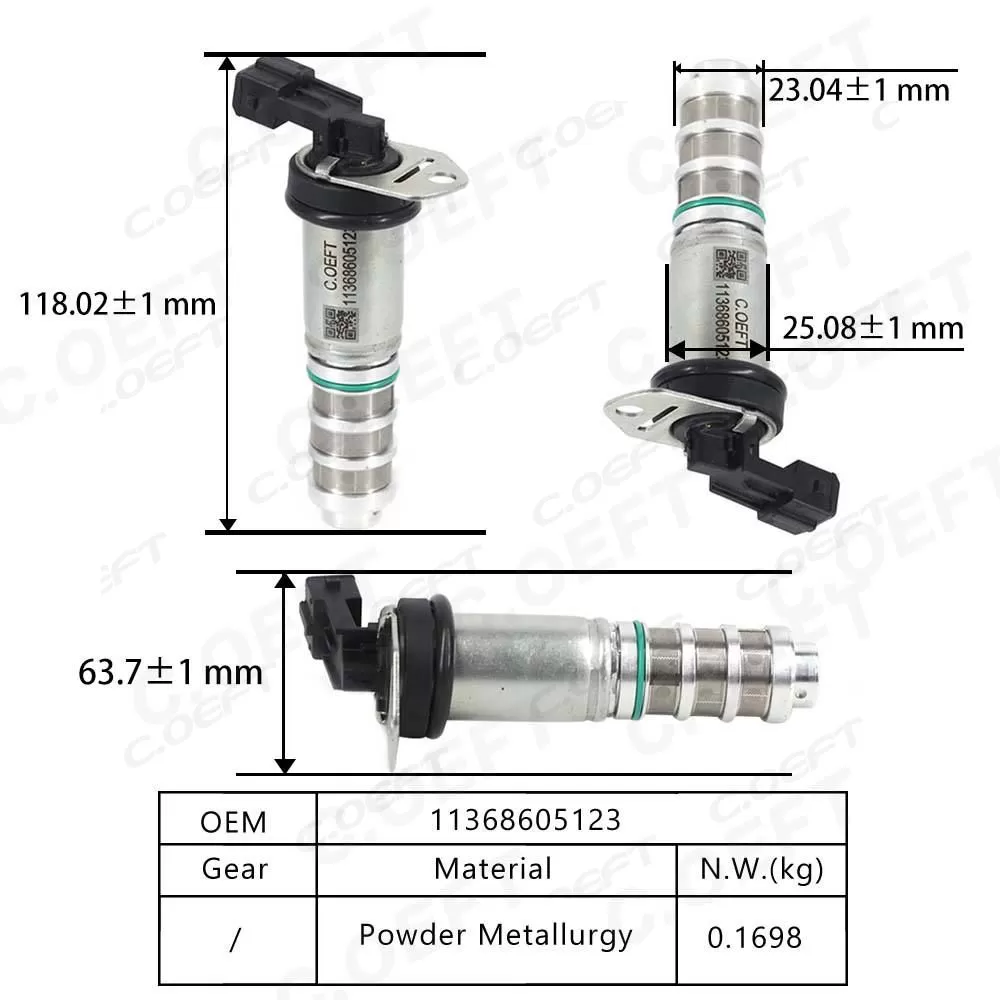 For BMW New High Quality Camshaft Position Actuator Solenoid Valve Camshaft Adjuster Control Valve 11368605123