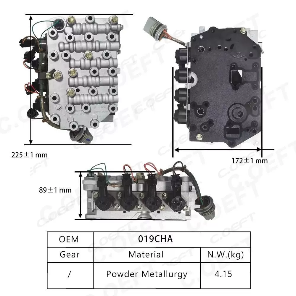 For Chery Transmission valve body assembly 019CHA 019CHA-1502700