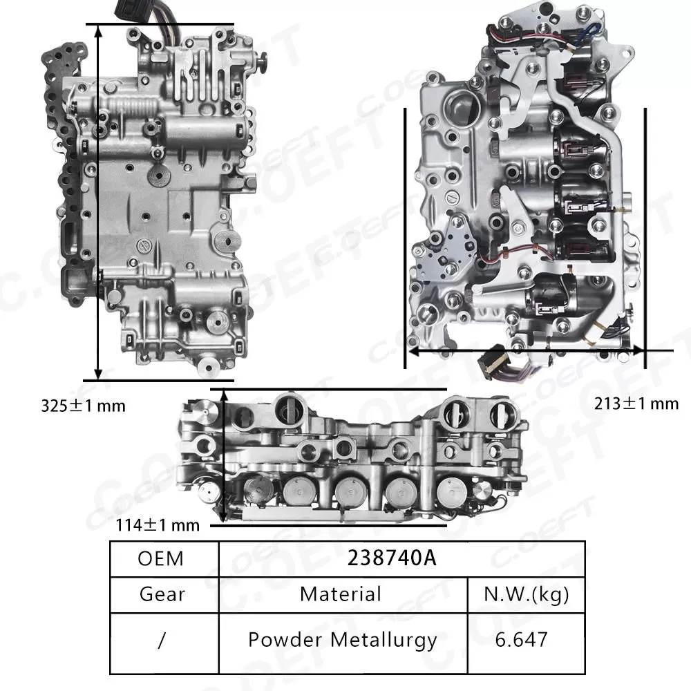For Mazda Transmission valve body assembly 238740A