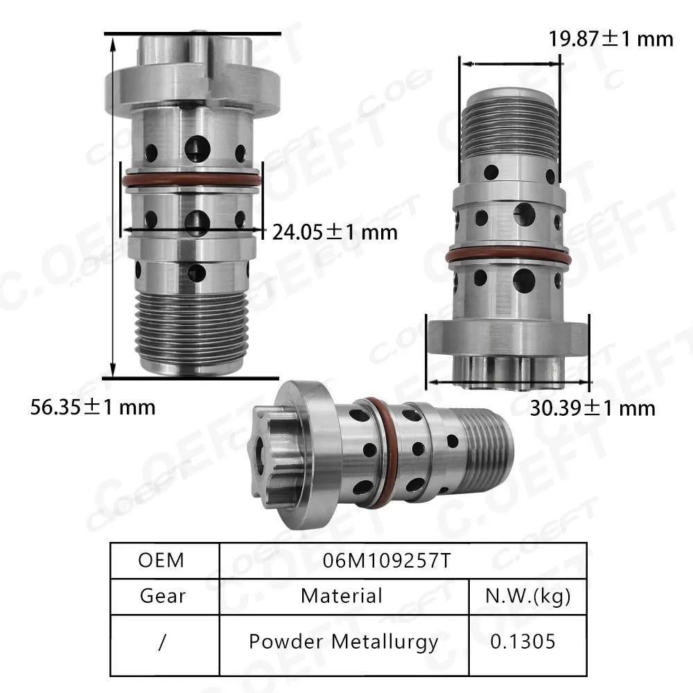 For Volkswagen  Central Valve Centar Valve 06M109257T