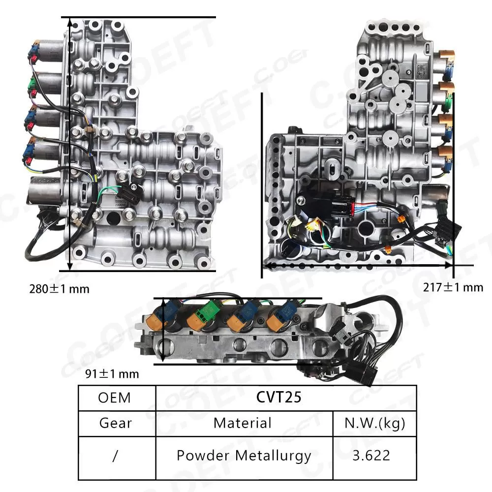For Wuling Baojun CTF25/CVT25 Transmission Valve Body Assembly CVT25