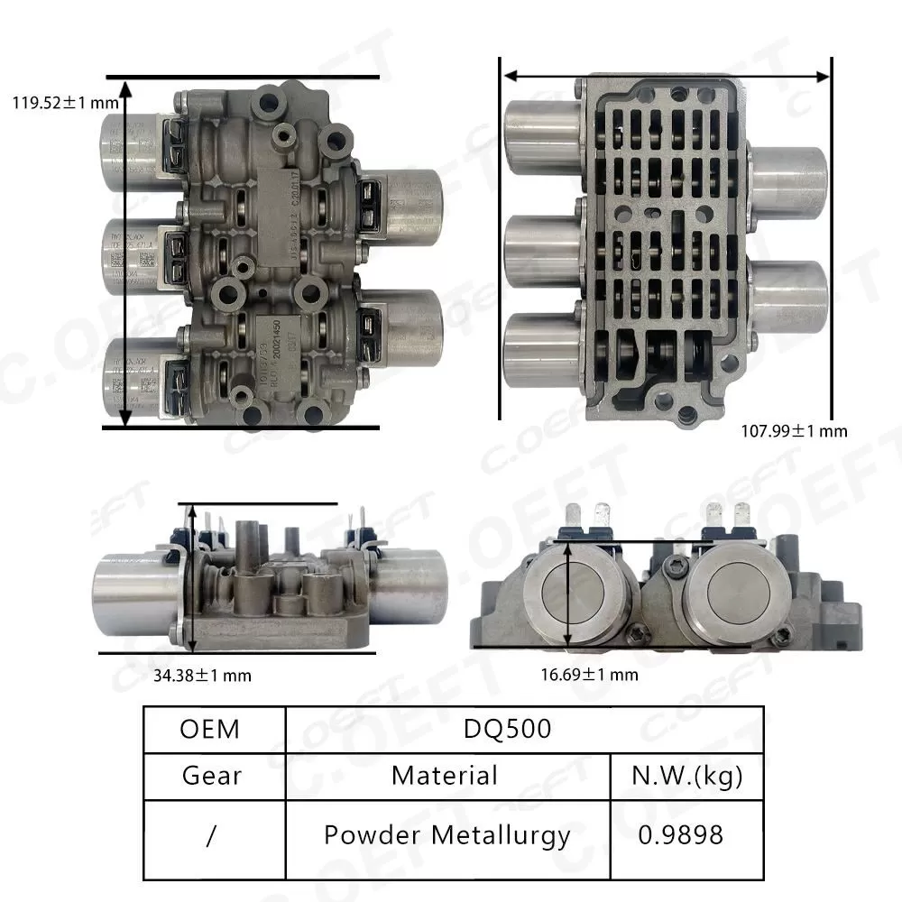 For Volkswagen Audi 0BH/0DE Transmission valve body assembly DQ500