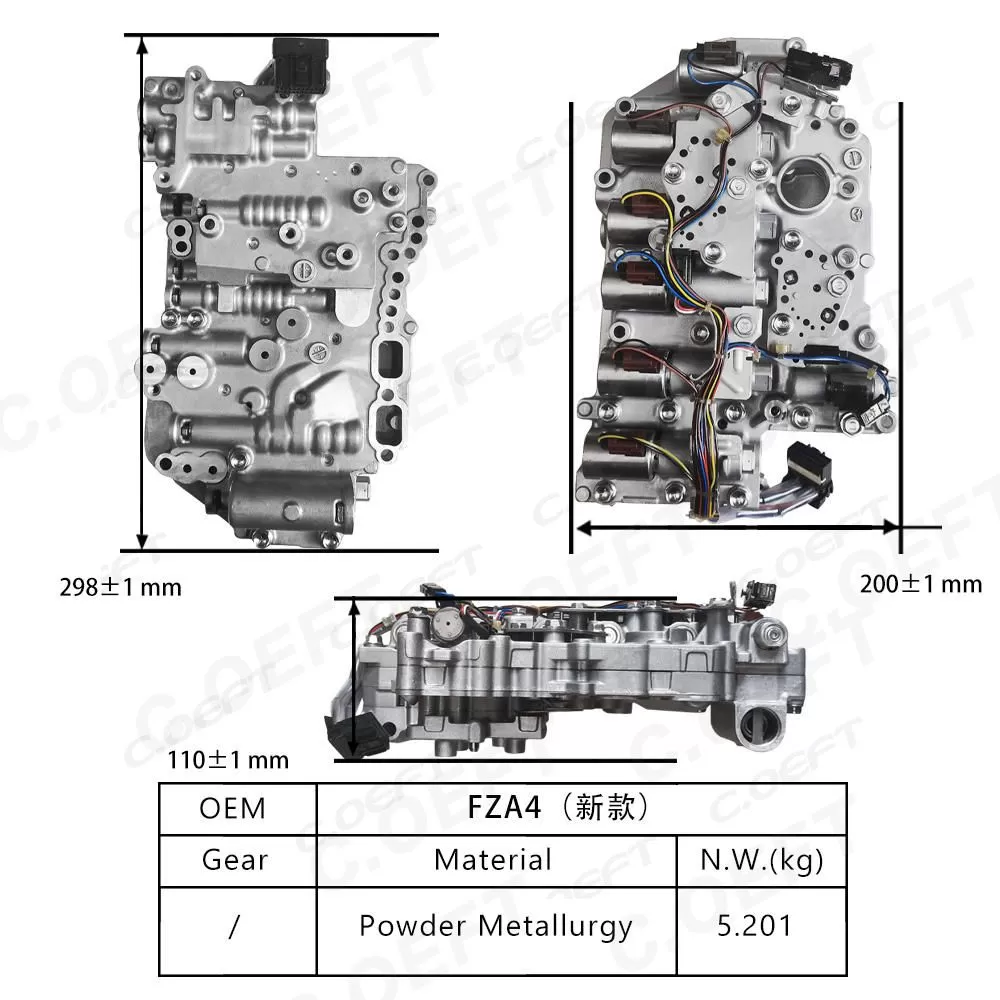 For Mazda Transmission valve body assembly FZA4