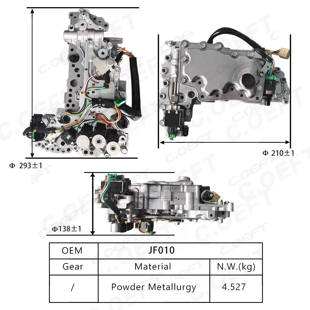 For Nissan Teana Transmission valve body assembly JF010 JF010E RE0F09A