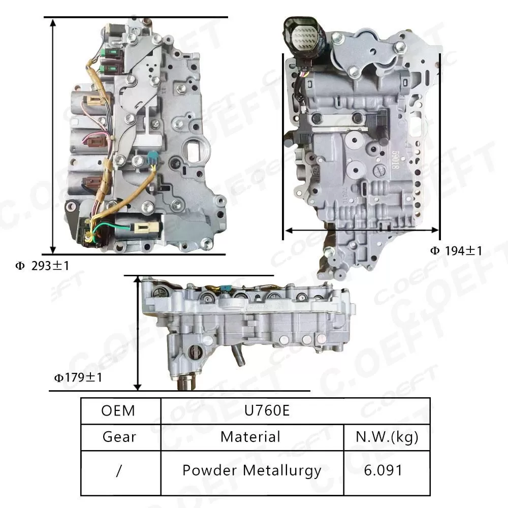 For toyota camry Transmission valve body assembly U760E U760