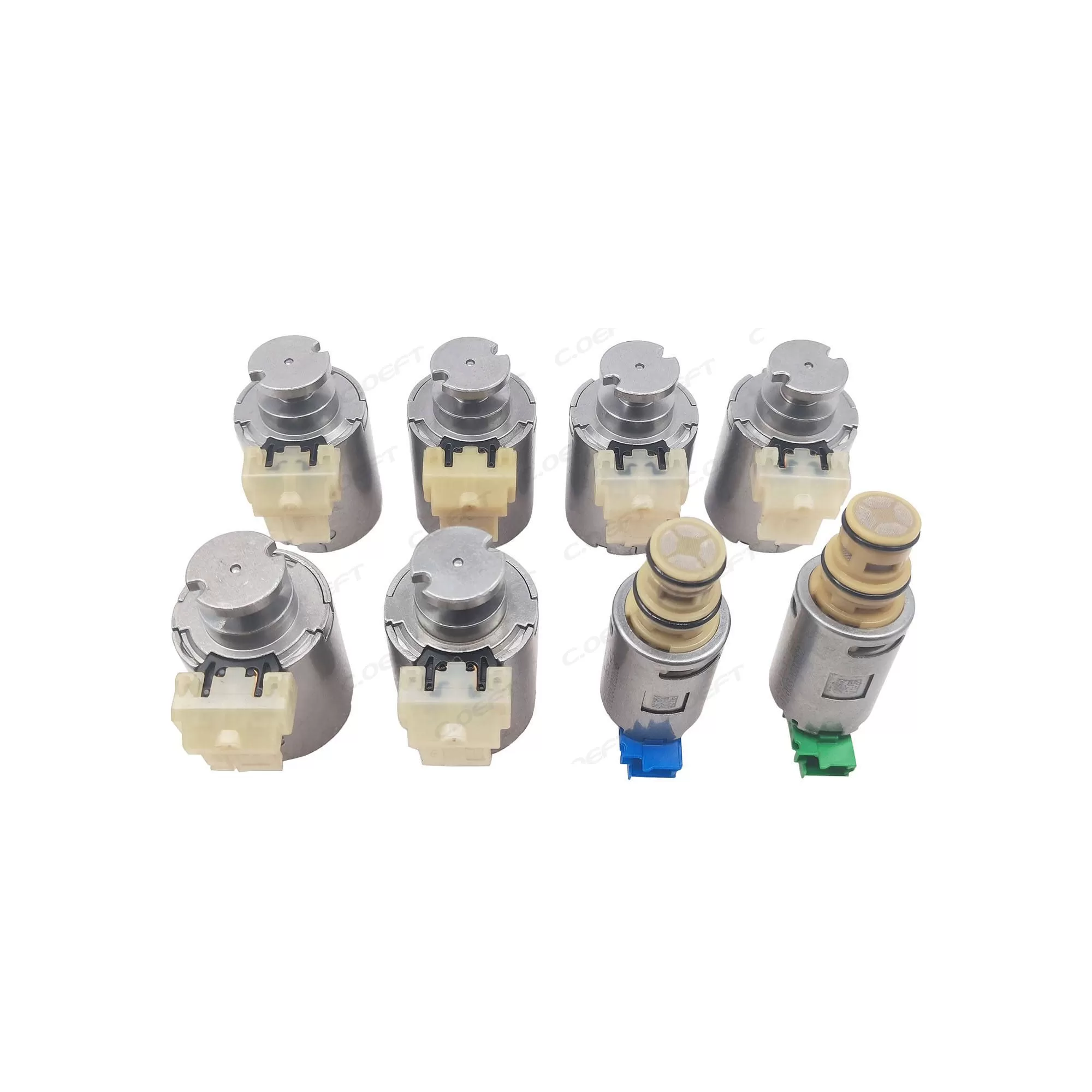 For Ford Raptor F150 Mustang 2.3 Transmission Solenoid Set 8PCS/SET 10R80 10R60