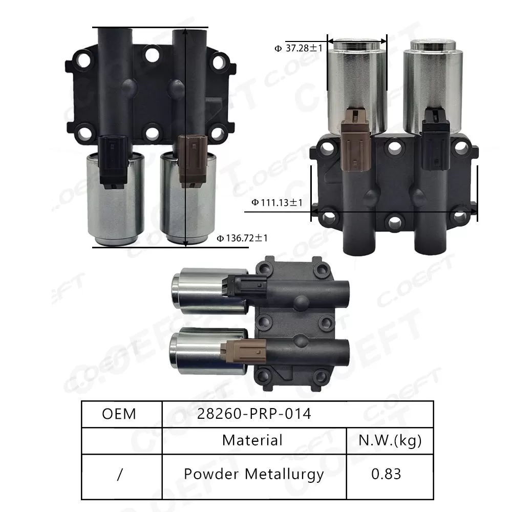 For Honda Gearbox Solenoid Valve 28260-PRP-014