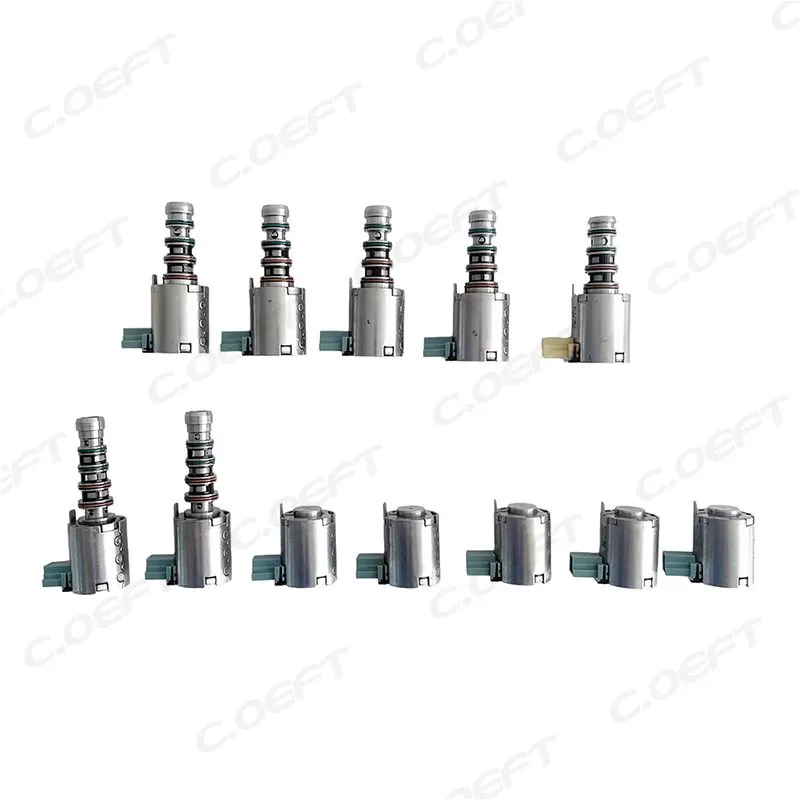 For Jianghuai Refine M4/M5 Auto Parts Transmission Solenoid Valve Set 12PCS/SET 6DCT630