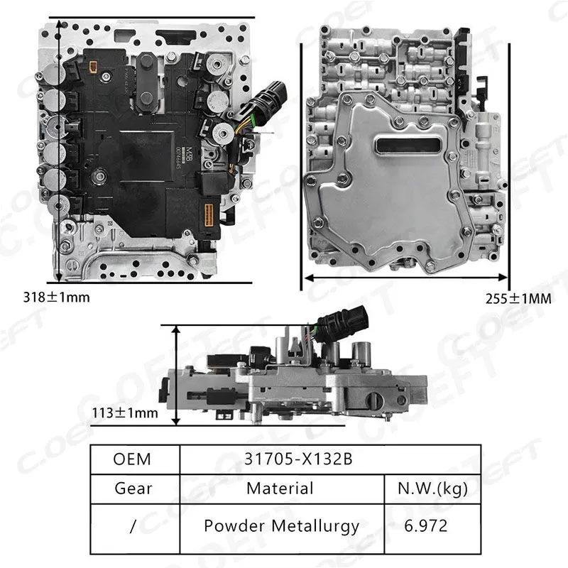 For Infiniti Q50 Transmission valve body assembly 31705X132B 31705-X132B