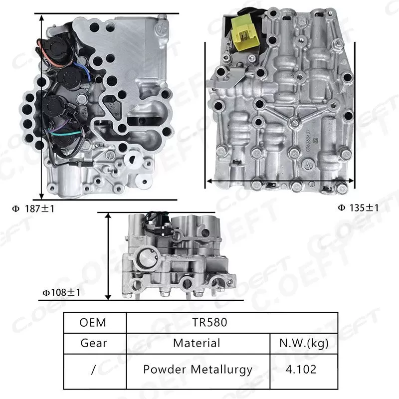 For Subaru Transmission valve body assembly 31825AA050 TR580(Without Start Stop Function)