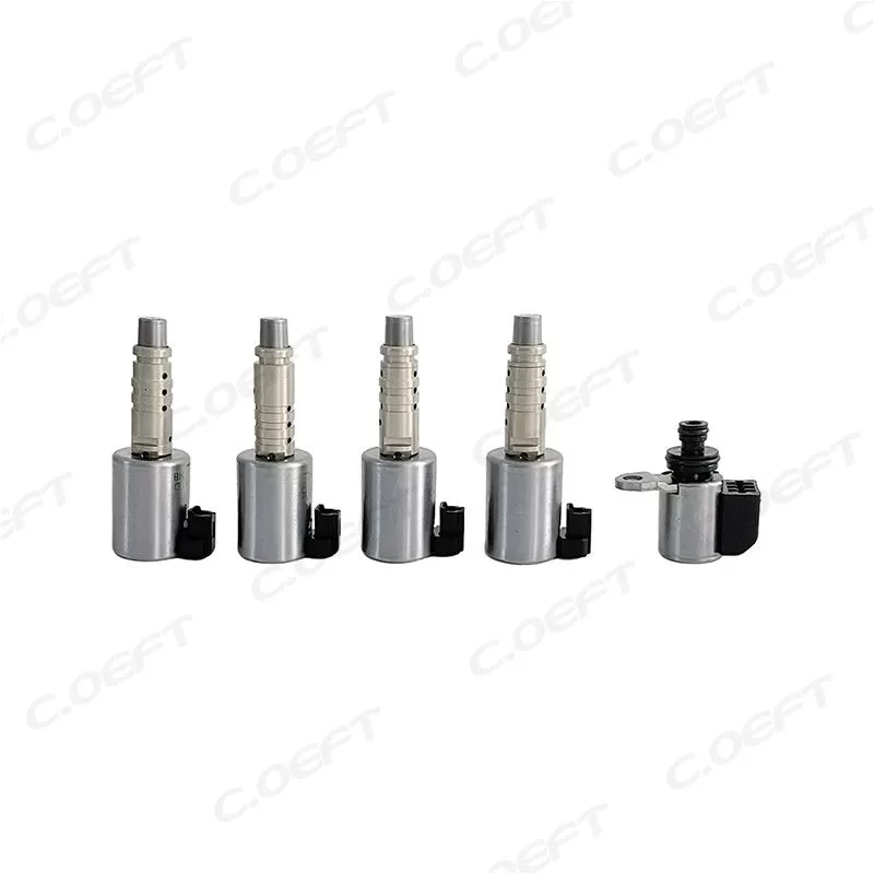 For Nissan Transmission Solenoid Set 5PCS/SET CVT  RE0F10D JF016E JF017E