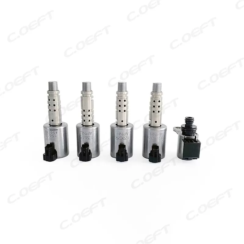 For Nissan Transmission Solenoid Set 5PCS/SET CVT  RE0F10D JF016E JF017E