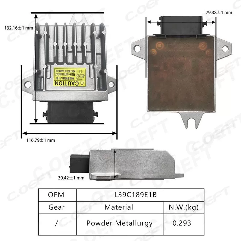 For Mazda Transmission Control Unit TCU TCM Unit L39C189E1B