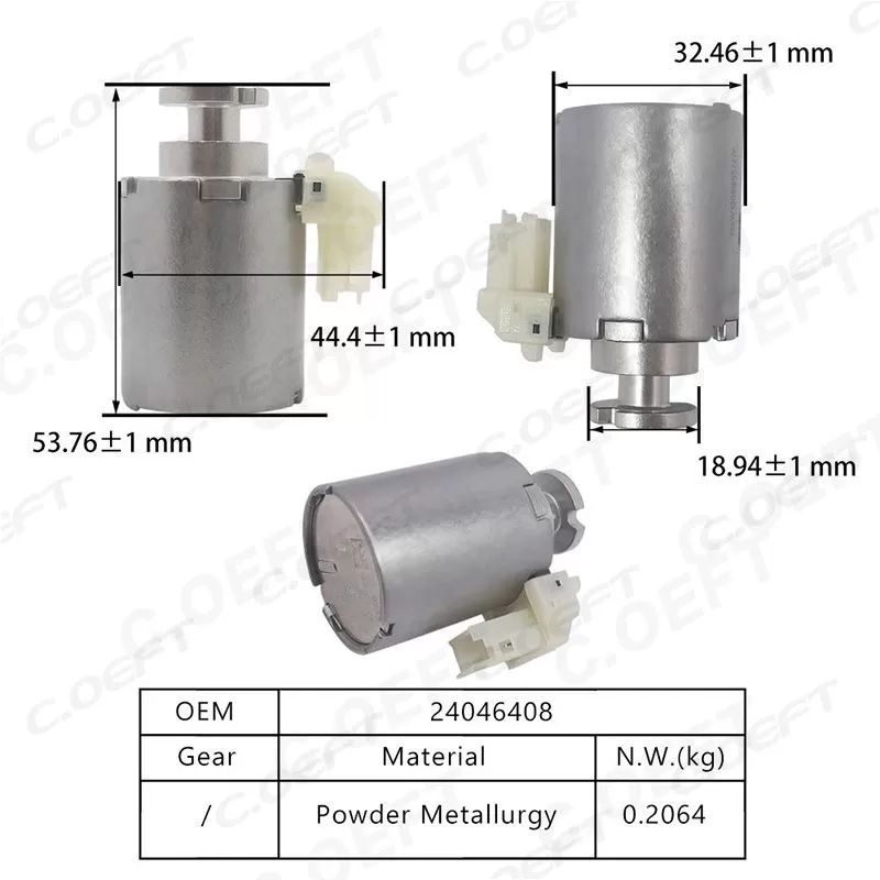 For Ford 9T50 10R80 Transmission Solenoid Valve 24046408