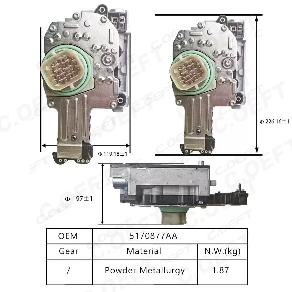 For Chrysler  Gearbox  Solenoid Valve  5170877AA