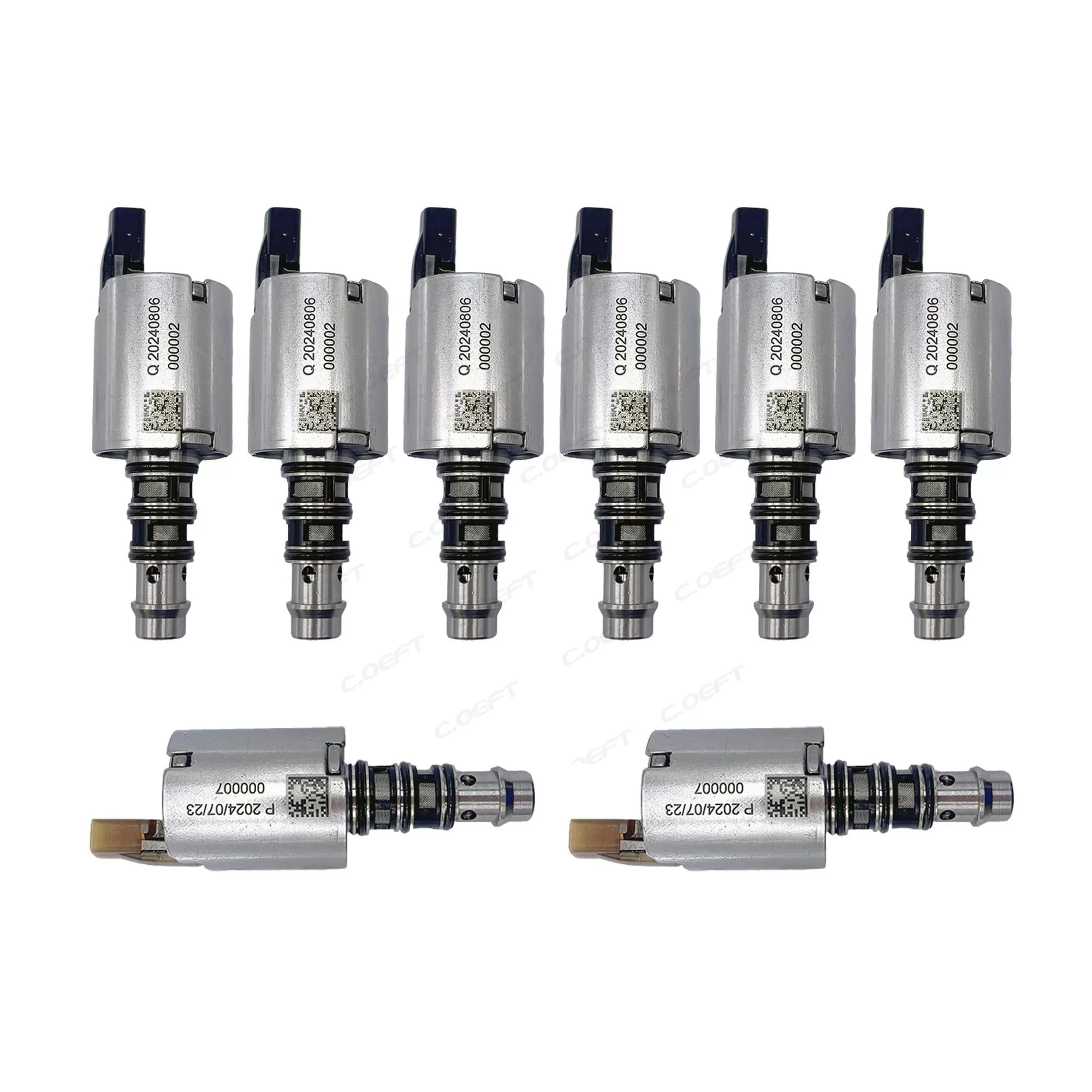 For the VW/Audi Skoda 0AM Transmission Valve DQ200 8PCS/SET
