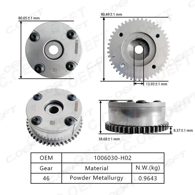 For Changan EA15H13 Original VVT Timing Gear 1006030-H02