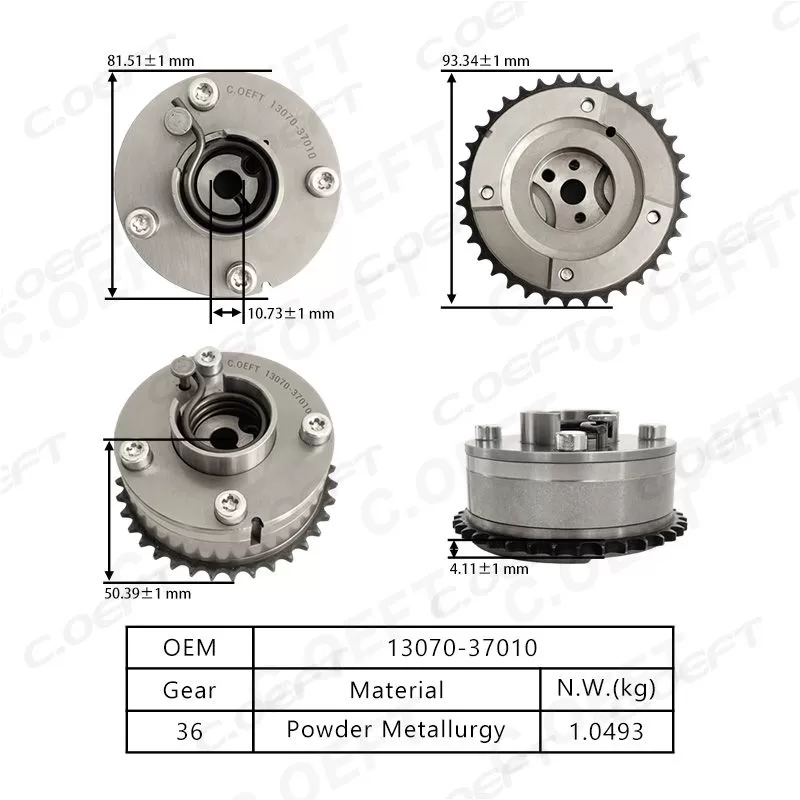For Toyota Camry VVT Timing Gear(exhaust) 13070-37010