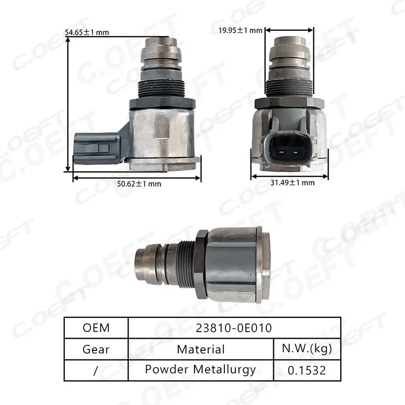 For Toyota Hilux 1GD/2GD Common rail solenoid valve 23810-0E010