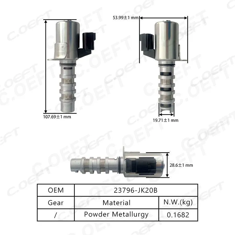 For Nissan Tiida Engine Timing Oil Control Valve 23796-JK20B