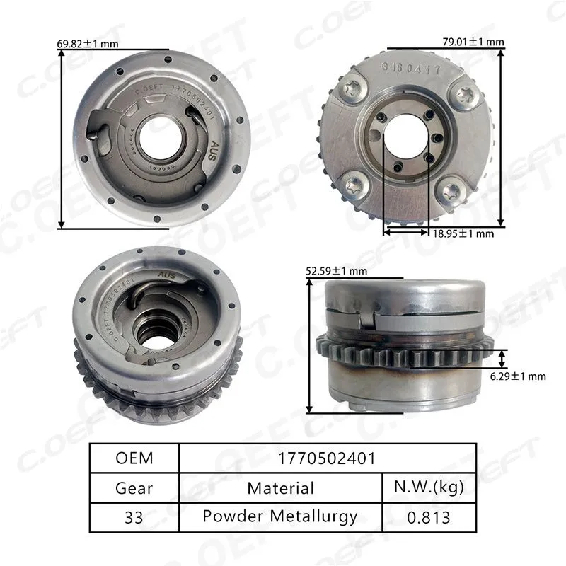 For Mercedes-Benz M177 VVT Timing Gear(Exhaust) 1770502401