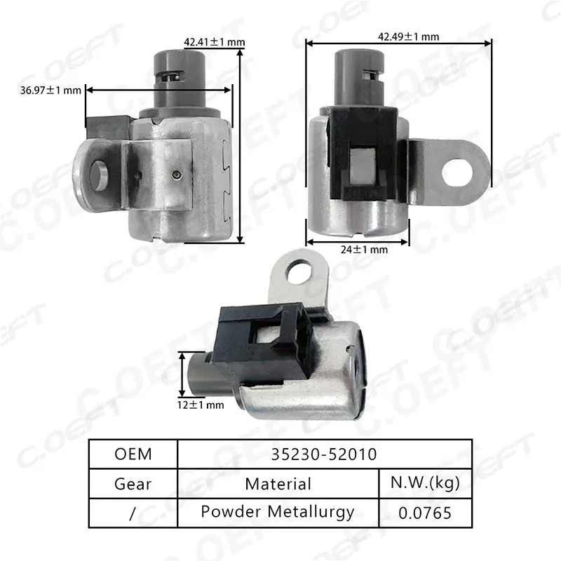 For Toyota Corolla U340E/U341E Transmission Valve 35230-52010