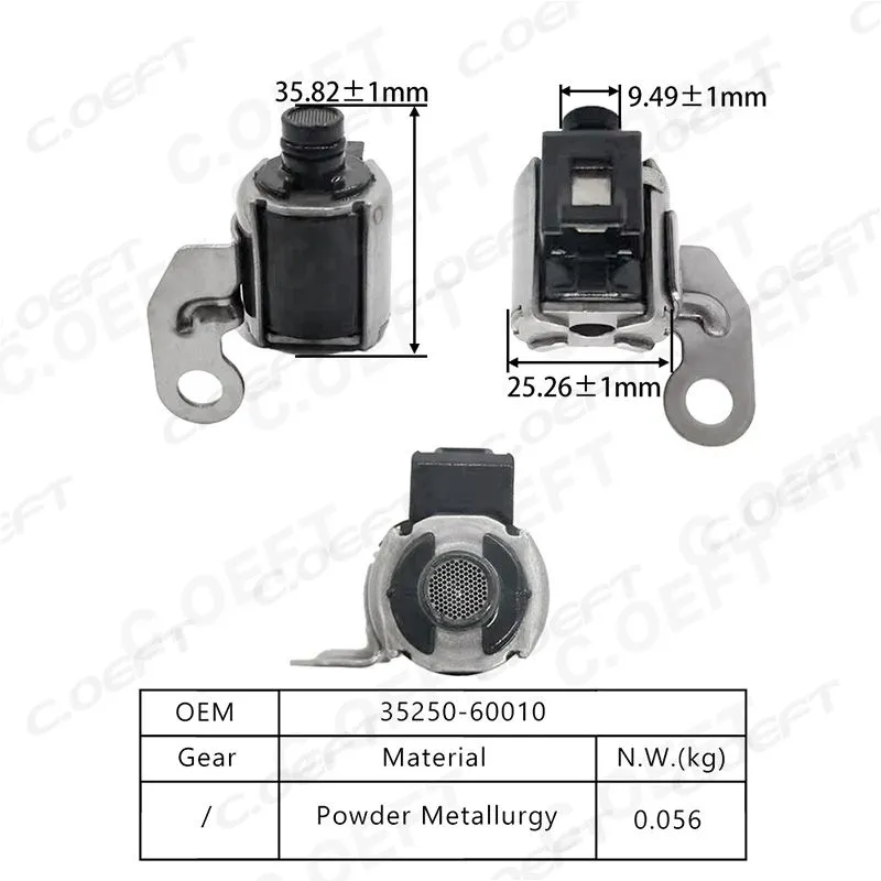 For Toyota Lexus A750E A750F Transmission Control Solenoid Valve 35250-60010