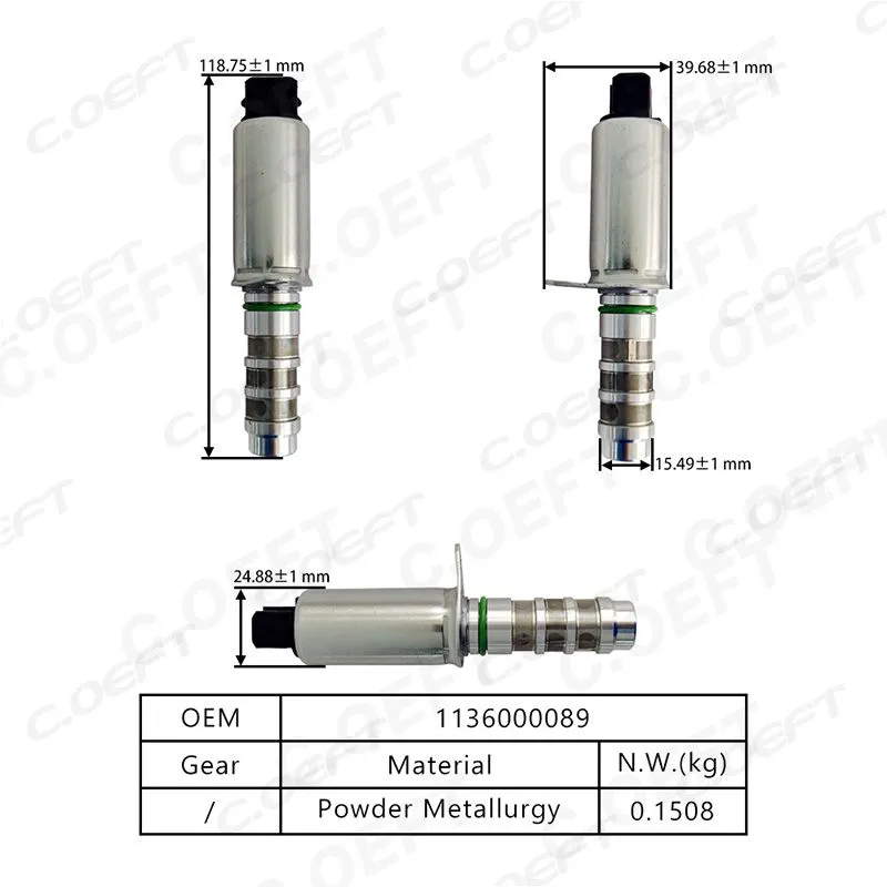 For Geely Oil Control Valve 1136000089