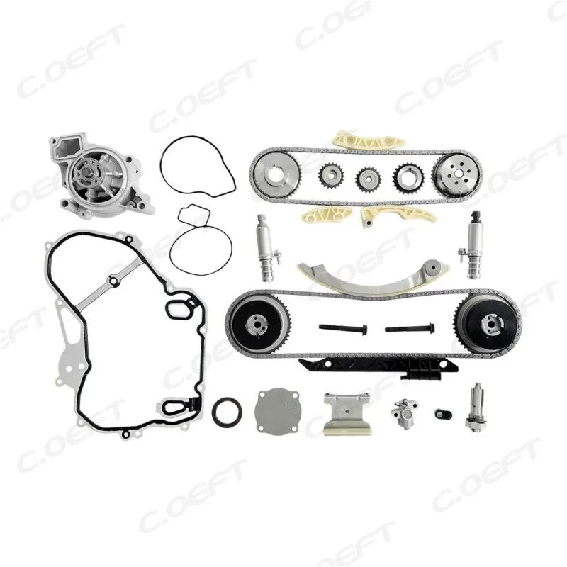 For Buick LaCrosse 2.4 Timing Chain Kit ASBG-BKJY2.4-16, Water Pump, Gasket, 12621505