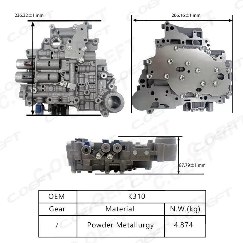 For Toyota Corolla Transmission Valve Body Assembly K310