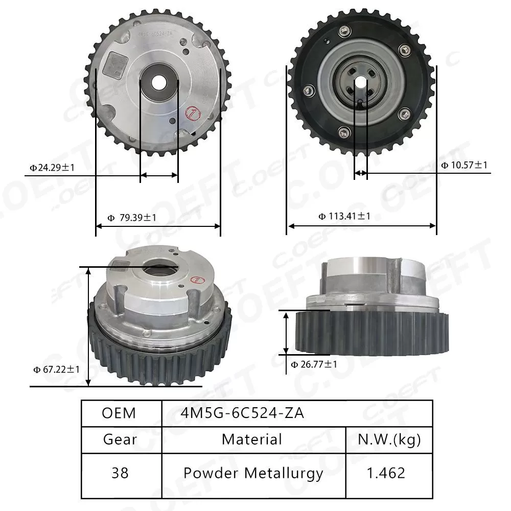 For the Ford 1.5T Camshaft Adjustment Unit Camshaft Adjustment Unit 4M5G-6C524-ZA