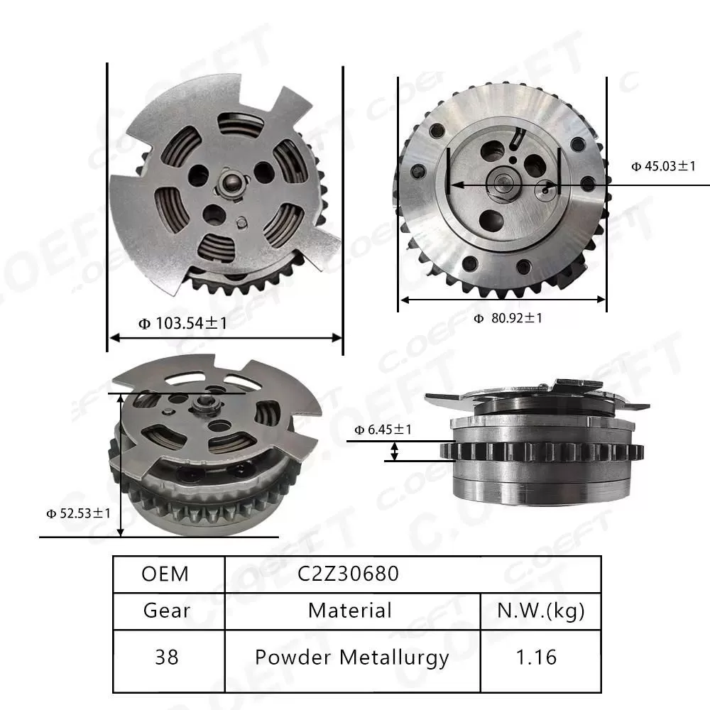 For Range Rover 3.0 5.0 VVT Timing Gear LR060395