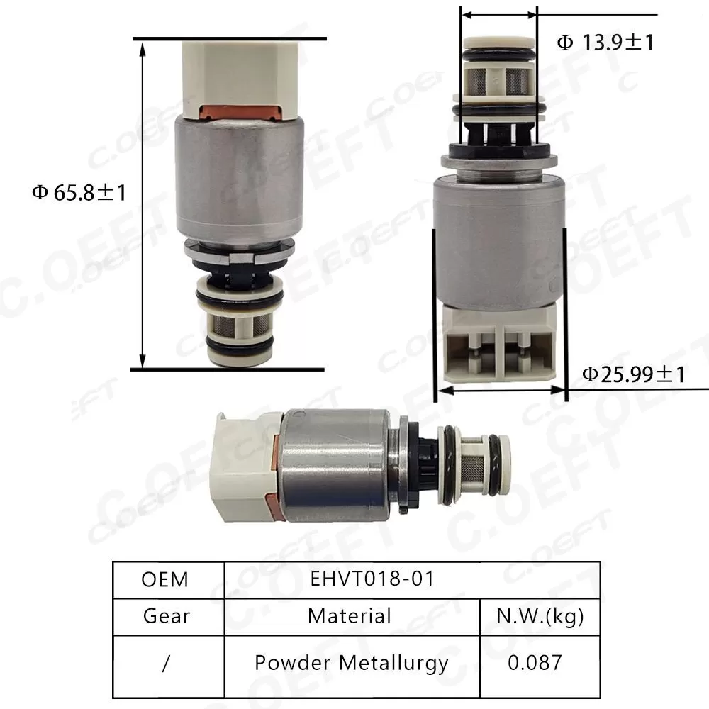 For BMW Gearbox Solenoid Valve EHVT018-01