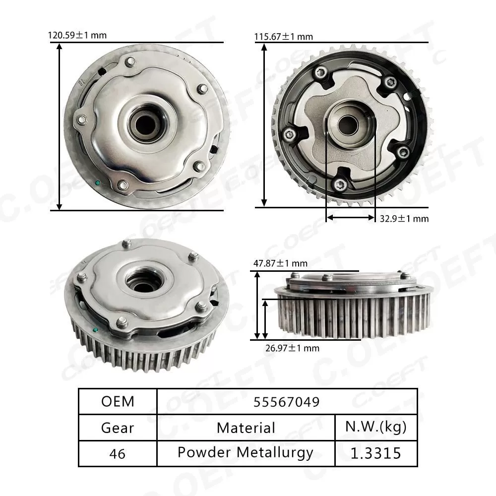 For Buick Lang Chevrolet Cruze Adjustable Timing Gear 55567049
