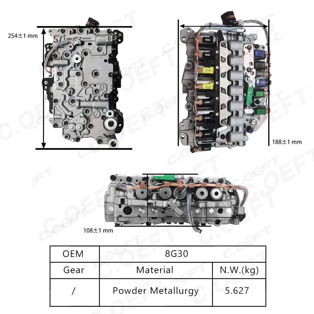 برای مجموعه بدنه شیر انتقال ولوو 8G30
