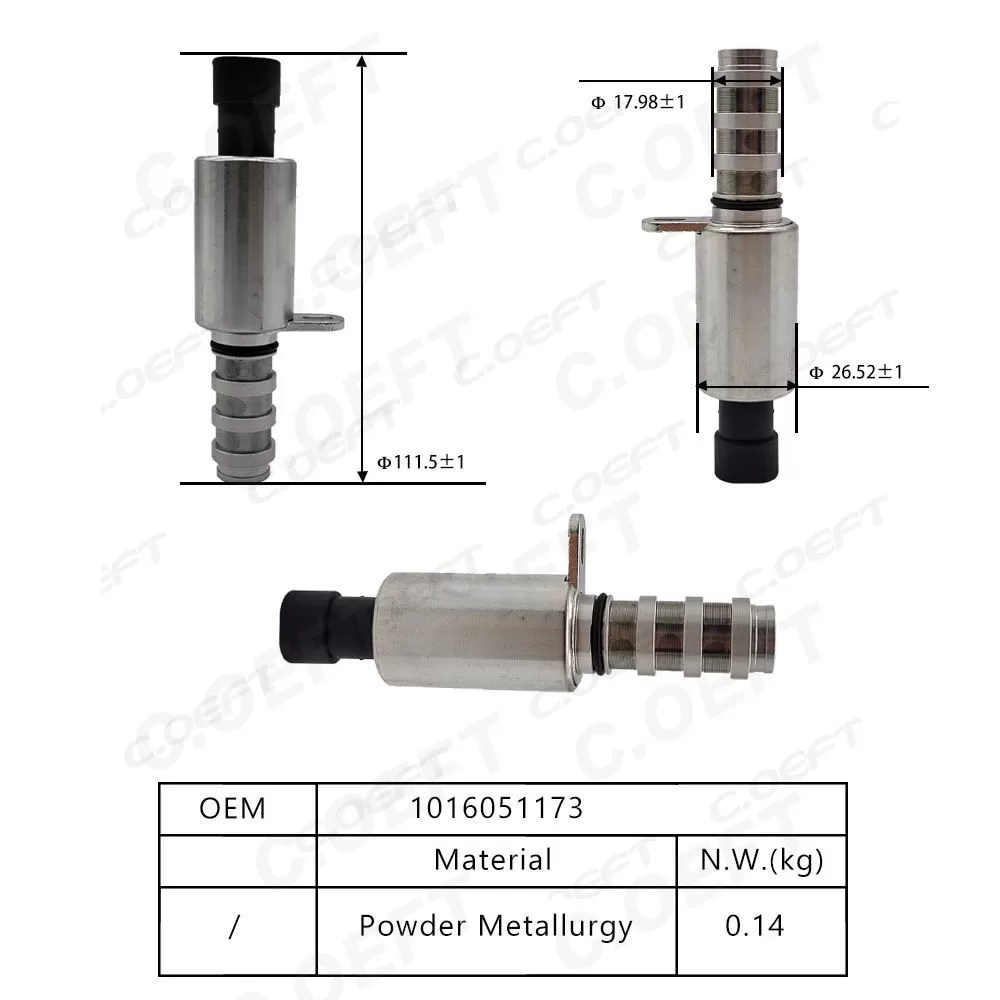 For Geely New King Kong New High Quality Camshaft Position Actuator Solenoid Valve Camshaft Adjuster Control Valve 1016051173