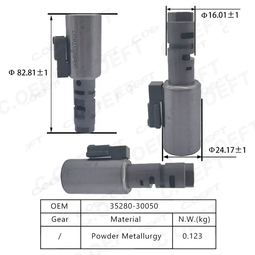 Refabrication High Quality Transmission Shift Solenoid Transmission Parts 35280-30050 for Toyota Lexus