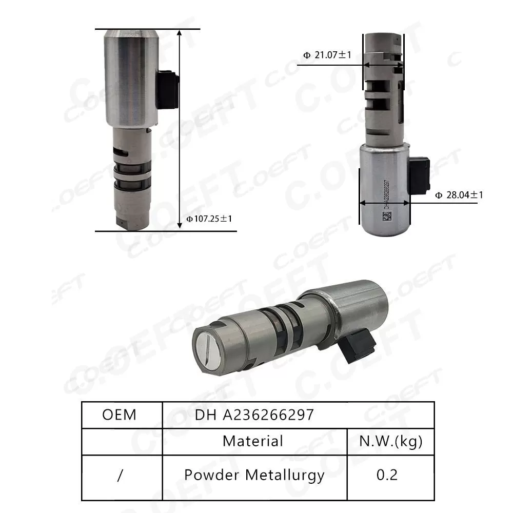 For Dongan 6AT Gearbox Solenoid Valve DH A236266297