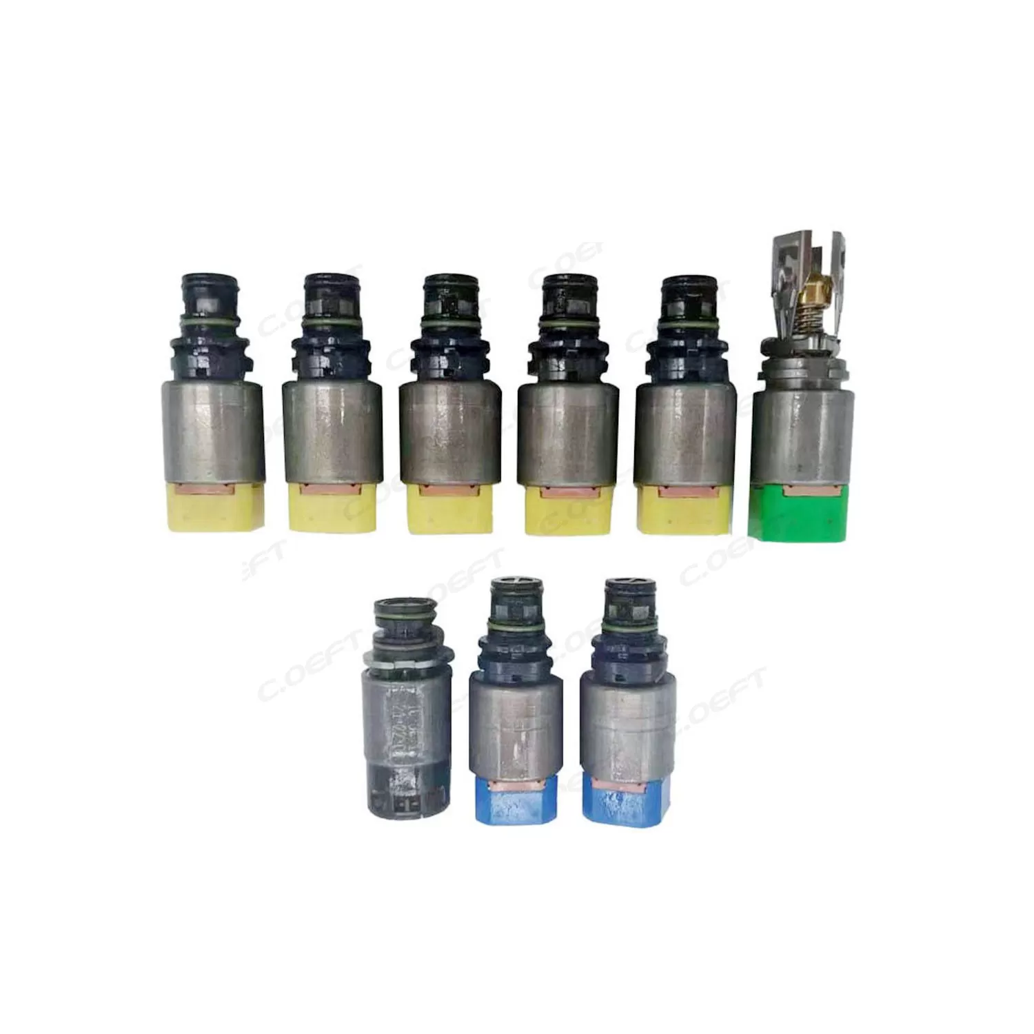 مجموعه شیر برقی گیربکس BMW 8HP65 9PCS/SET