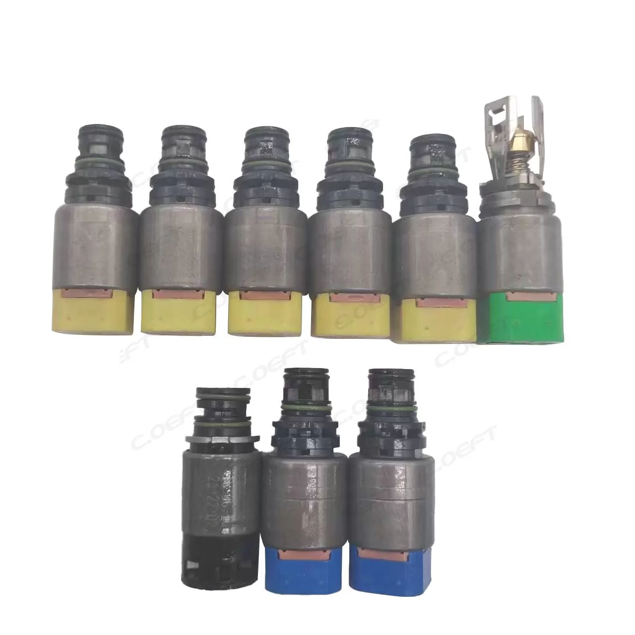 مجموعه شیر برقی گیربکس BMW 8HP65 9PCS/SET