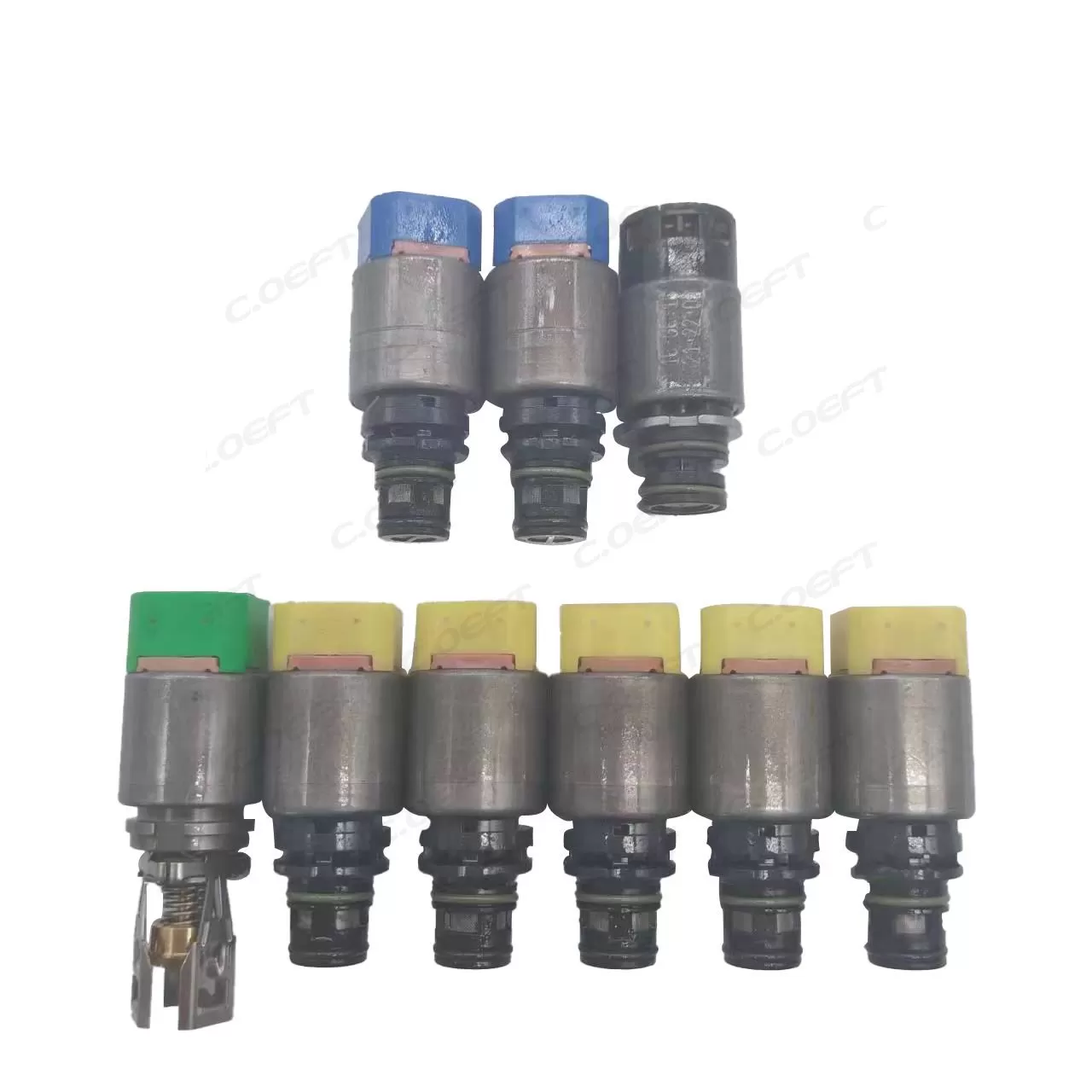 مجموعه شیر برقی گیربکس BMW 8HP65 9PCS/SET